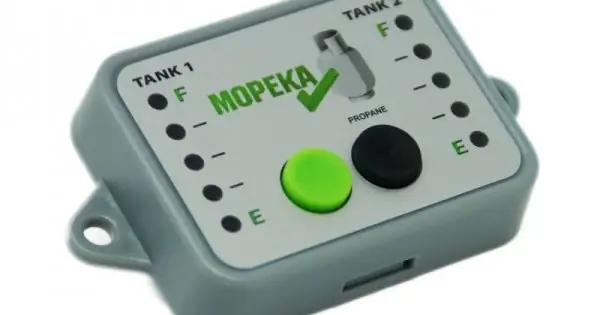 AFISAJ WIRELESS PT. 2 BUTELII COMPATIBIL CU SENZORUL DE NIVEL GAZ MOPEKA - Produs premium